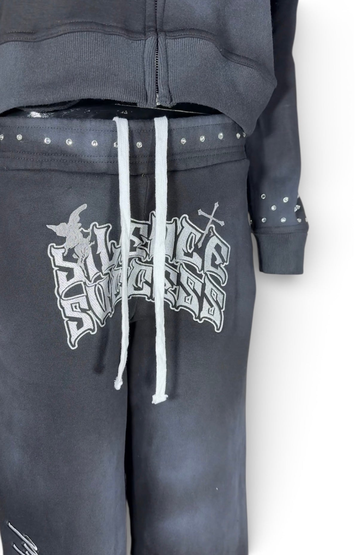 Silently Successful™ "Signature" Studded Sweatsuit