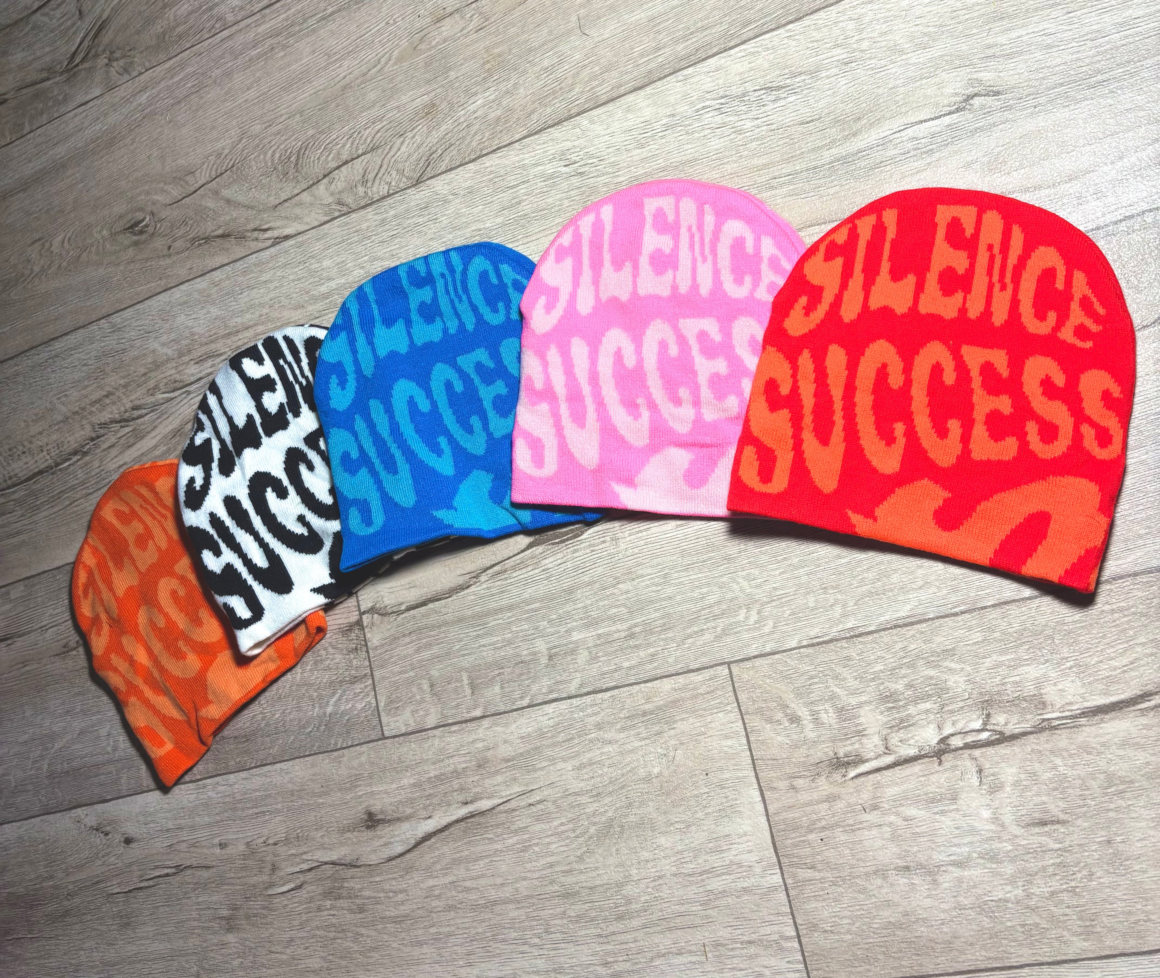 Silence & Success™ Graffiti Beanies