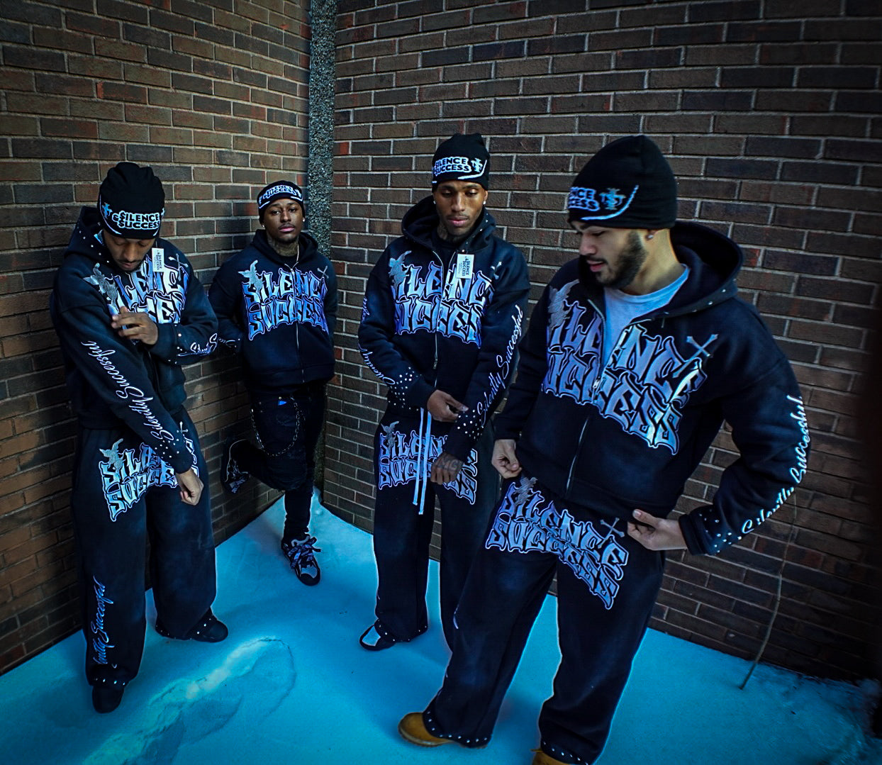 Silently Successful™ "Signature" Studded Sweatsuit