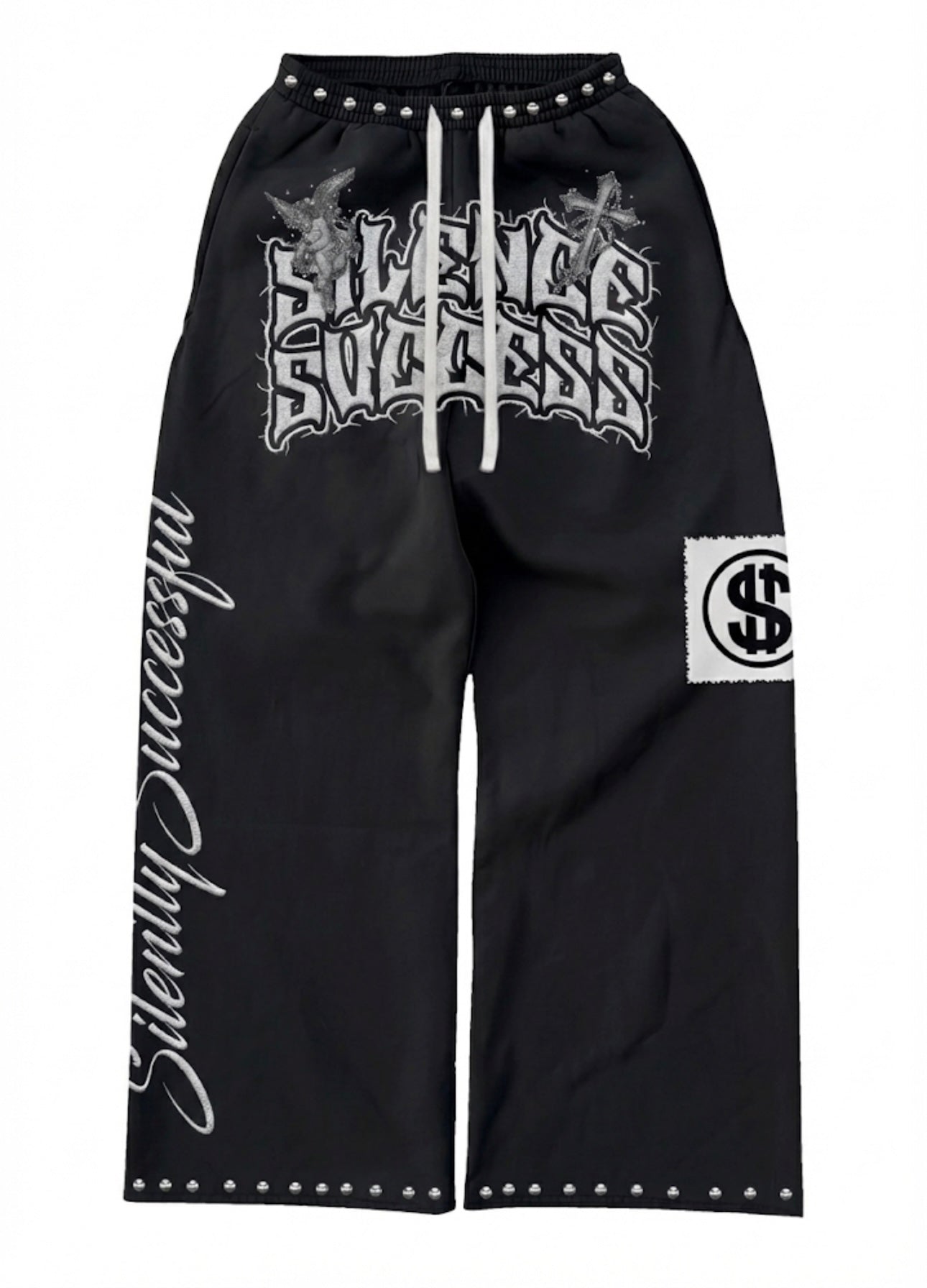 Silently Successful™ "Signature" Studded Sweatsuit (Pre-order)