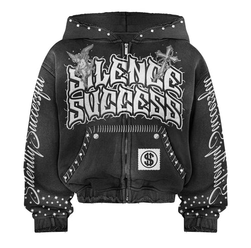 Silently Successful™ "Signature" Studded Sweatsuit (Pre-order)