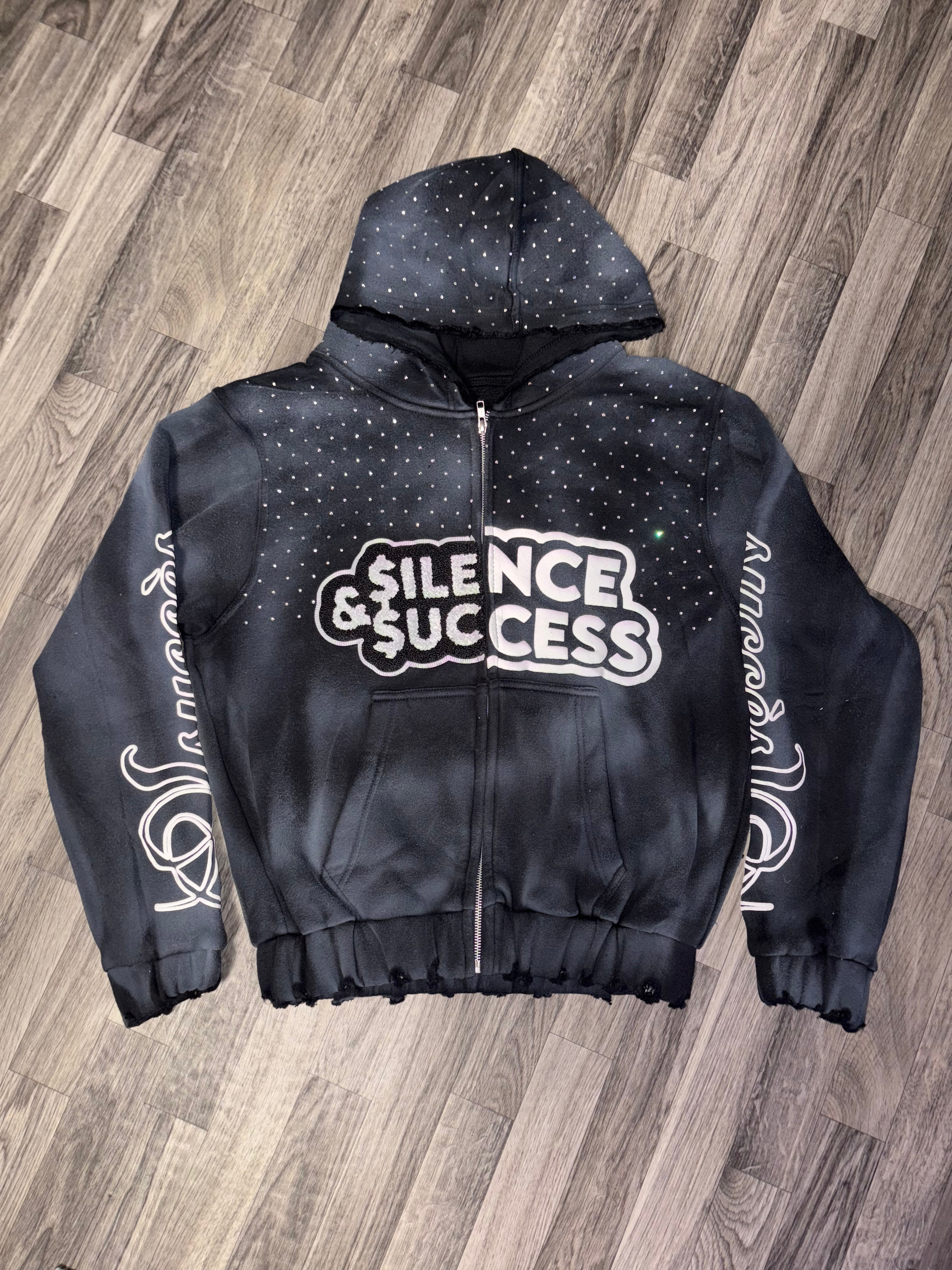 Silently Successful™ RhinestoneSplit Jacket