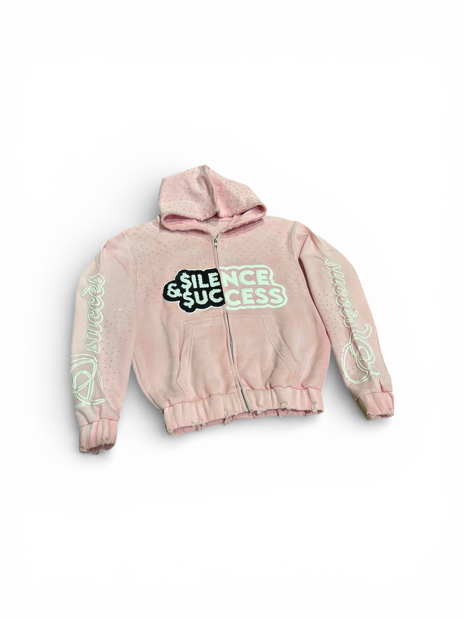 Silently Successful™ RhinestoneSplit Jacket